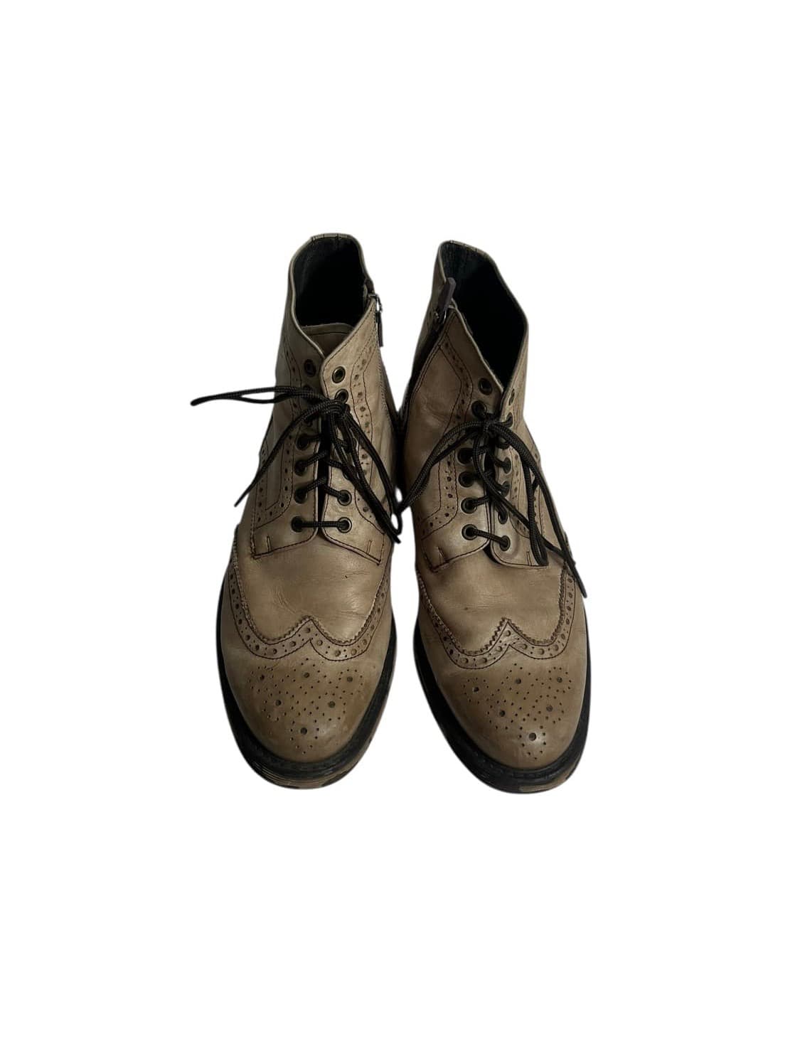 미소페 웨스턴 윙팁 레더부츠 상품이미지4