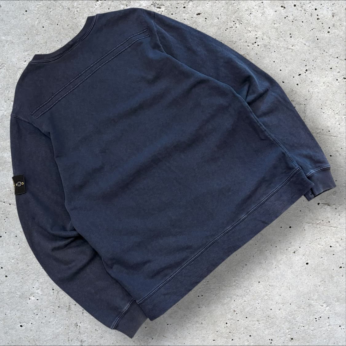 [XL] 19ss 스톤아일랜드 네이비 맨투맨 롱슬리브 C22 상품이미지2