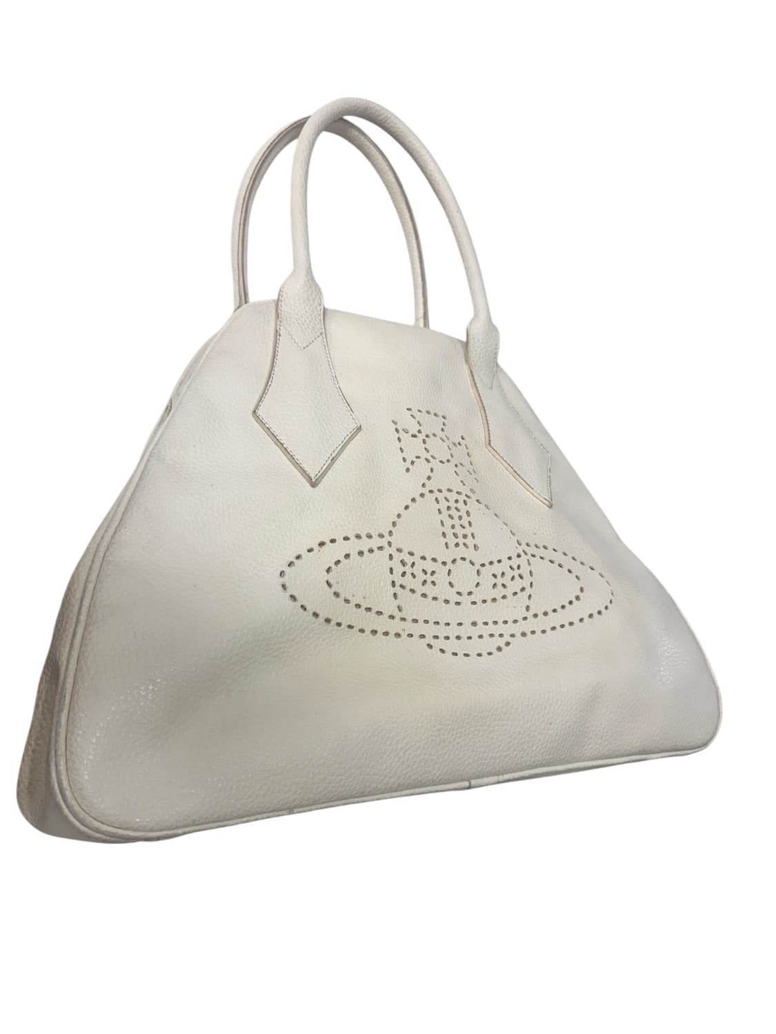 비비안웨스트우드 orb화이트 펀칭 야스민백 상품이미지3