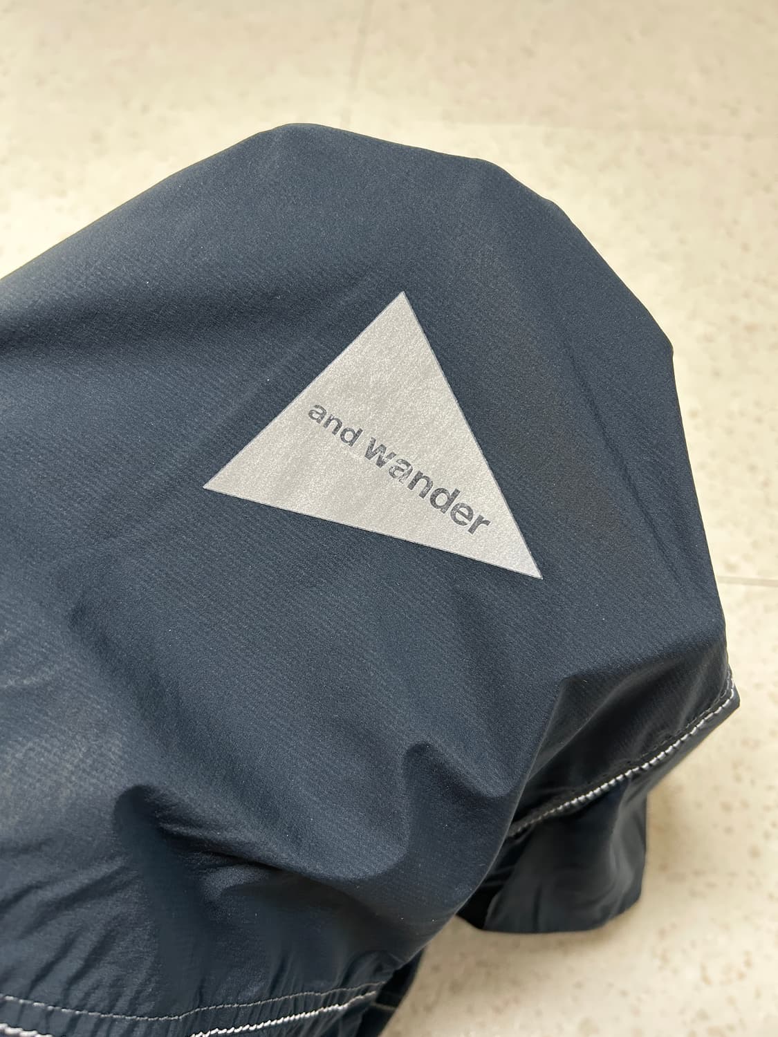 and wander PERTEX Wind Jacket Navy XL 상품이미지3