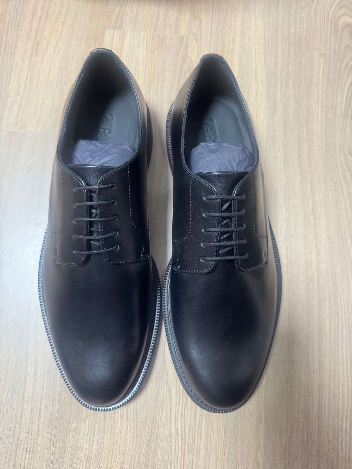 zara 자라 소가죽 레더 더비 구두 43사이즈 새상품 판매  상품이미지2
