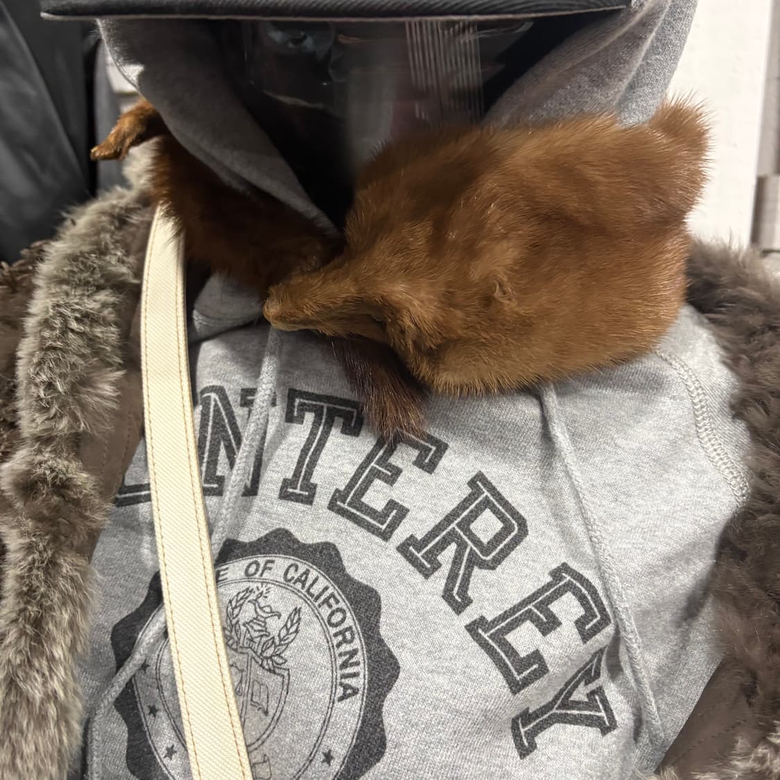 빈티지 족제비 모피 가죽 목도리 상품이미지7