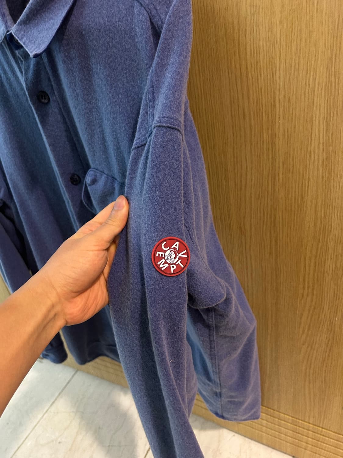 Cav Empt 카프엠트 울 오버다이 빅 셔츠 상품이미지2