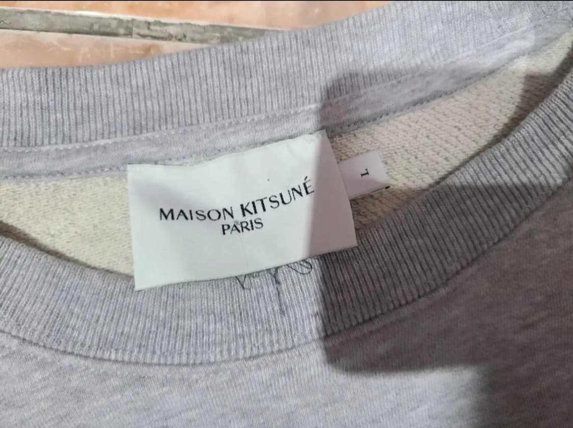 메종키츠네 캠퍼스 폭스 레귤러 맨투맨 상품이미지4