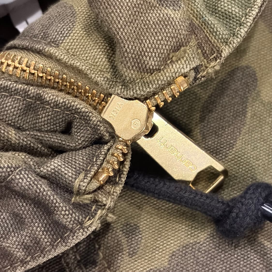 [L] 칼하트 WIP 덕 카모 밀리터리 후드 액티브 자켓 D765 상품이미지6