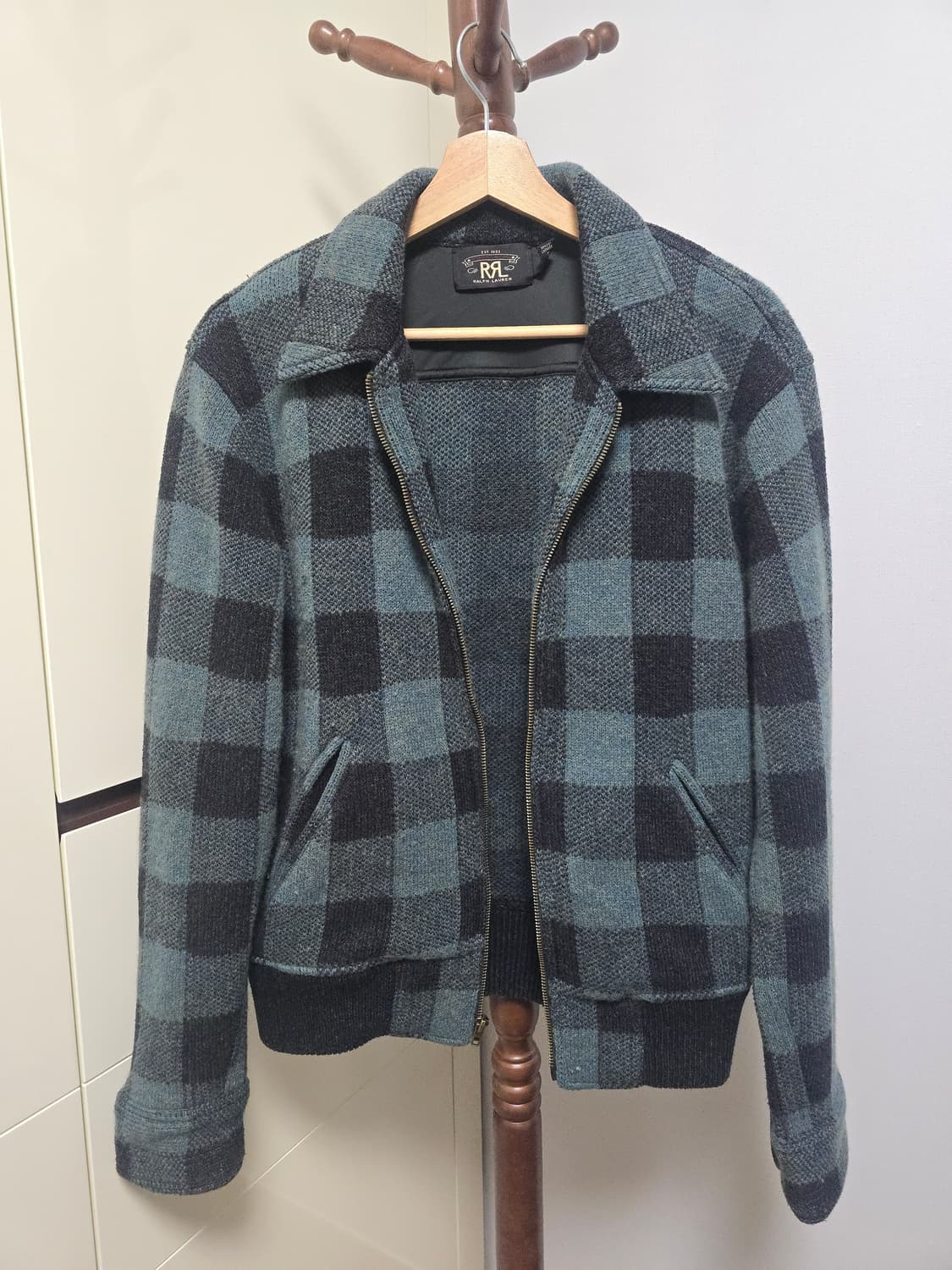 RRL 버팔로 울 집업니트 상품이미지1