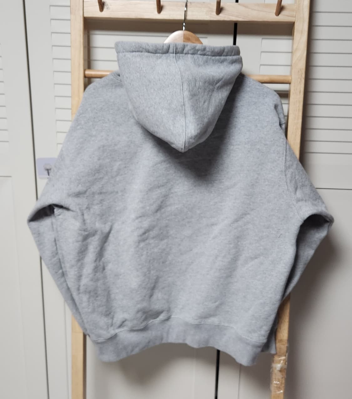 슈프림 X 버버리 박스 로고 후드 헤더 그레이 상품이미지4