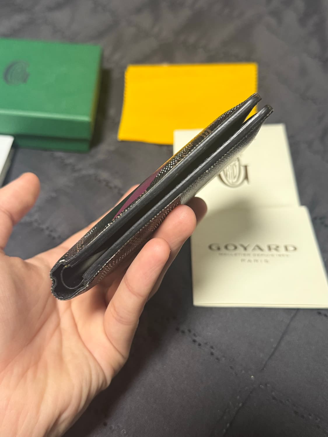 고야드 빅투와르 마카쥬 반지갑  상품이미지7