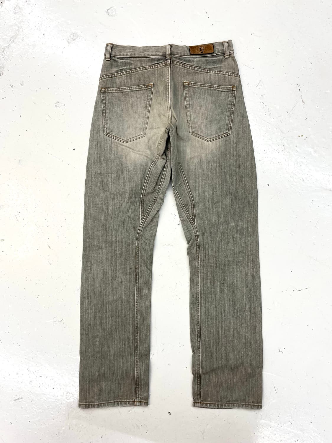 EJ 스터드 트림 데님 팬츠 상품이미지4