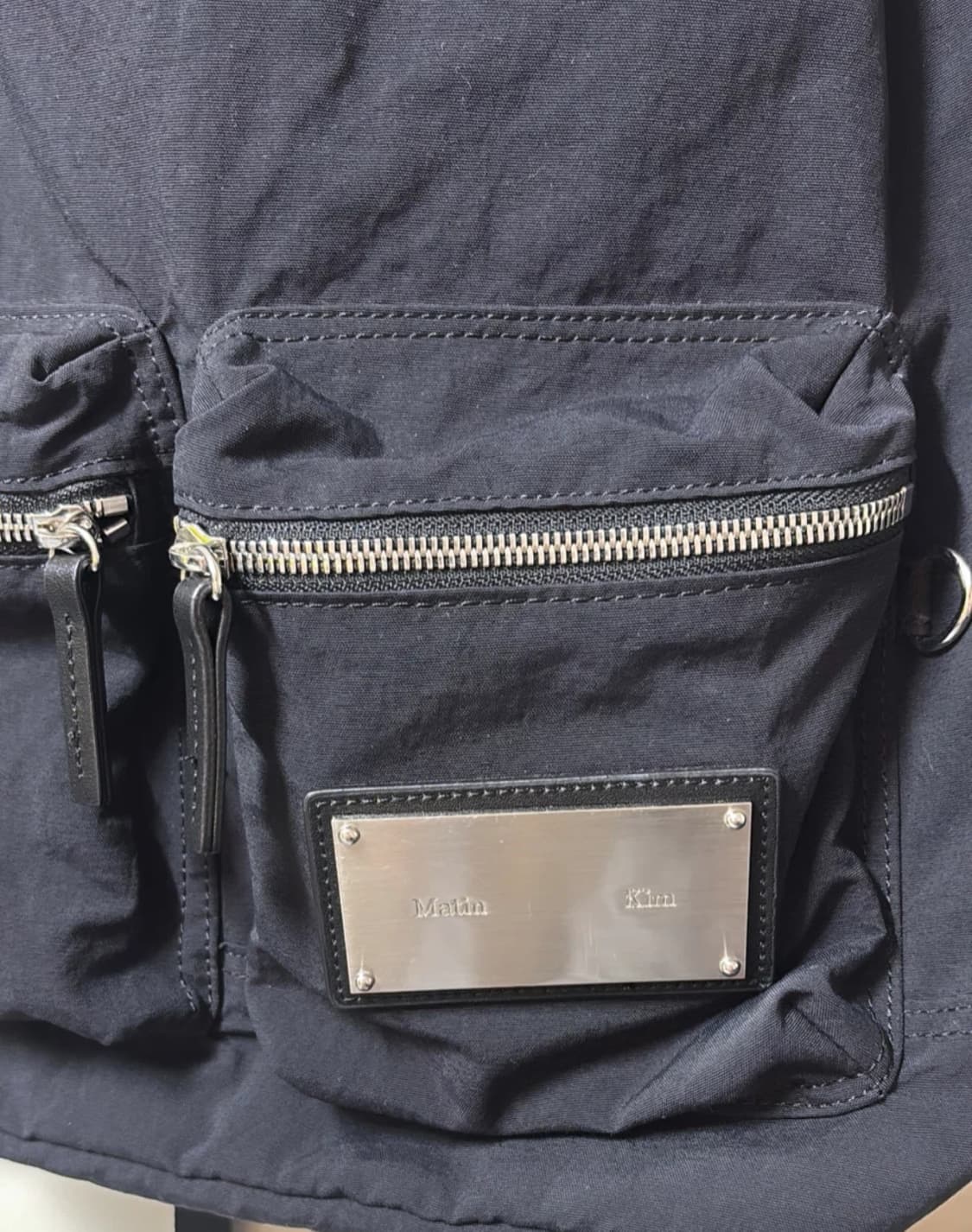 마뗑킴 올데이 백팩 블랙 상품이미지4