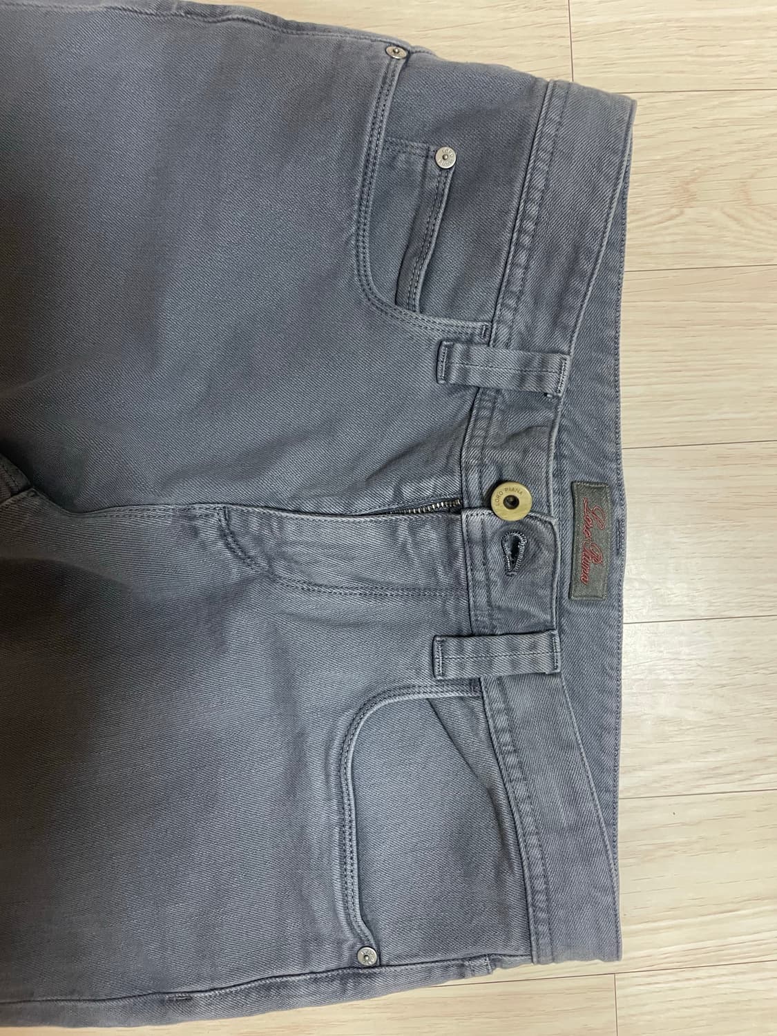 Loro Piana 로로피아나 데님 팬츠 (32) - 그레이 워싱 상품이미지3