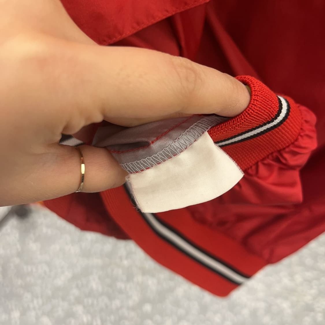 아디다스 올드스쿨 레트로 스펠아웃 바람막이 자켓 105 C07415 상품이미지6