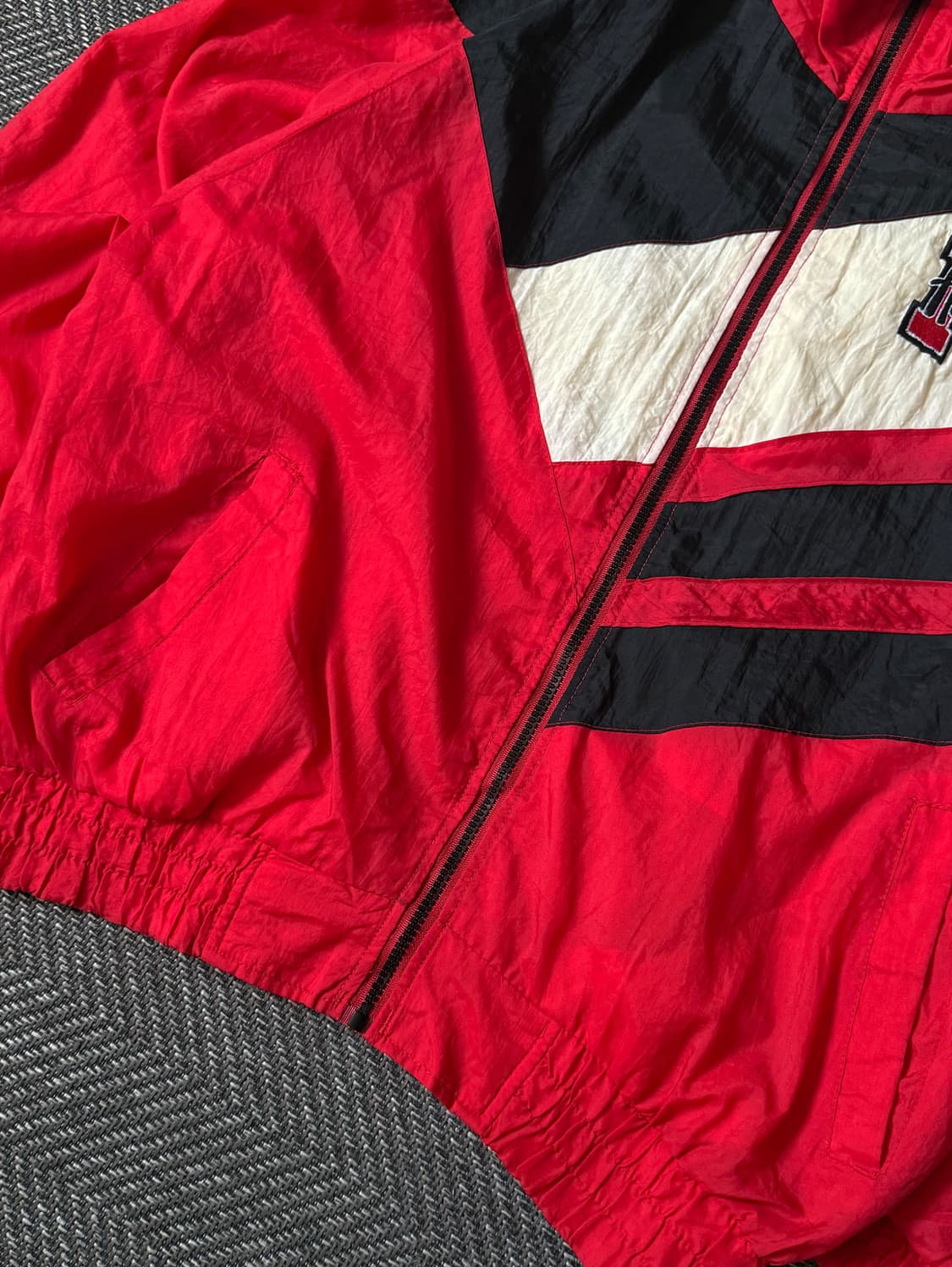 90s LOGO7 네브래스카 허스커스 바람막이 자켓 (105) 상품이미지4