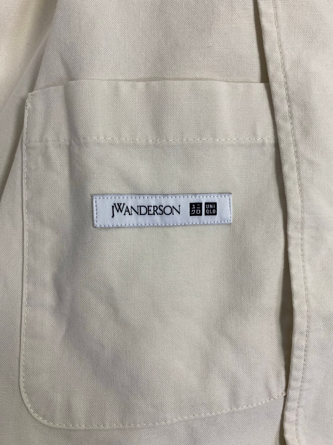 유니클로 jw앤더슨 코튼 테일러 자켓 새상품 엔가맛 L 상품이미지4