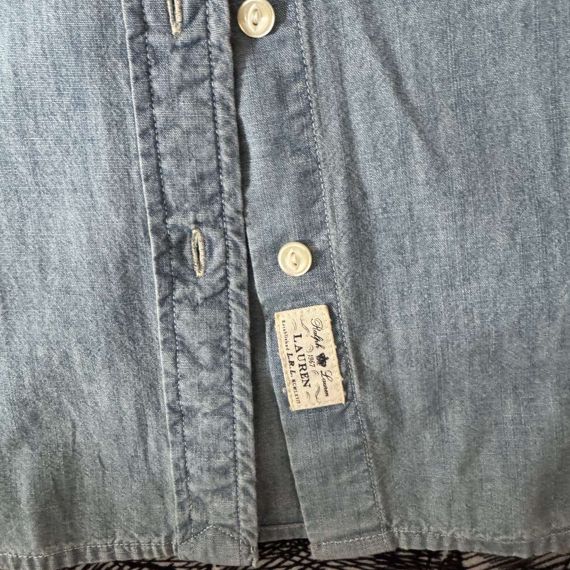 랄프로렌 데님셔츠 xs사이즈  상품이미지3