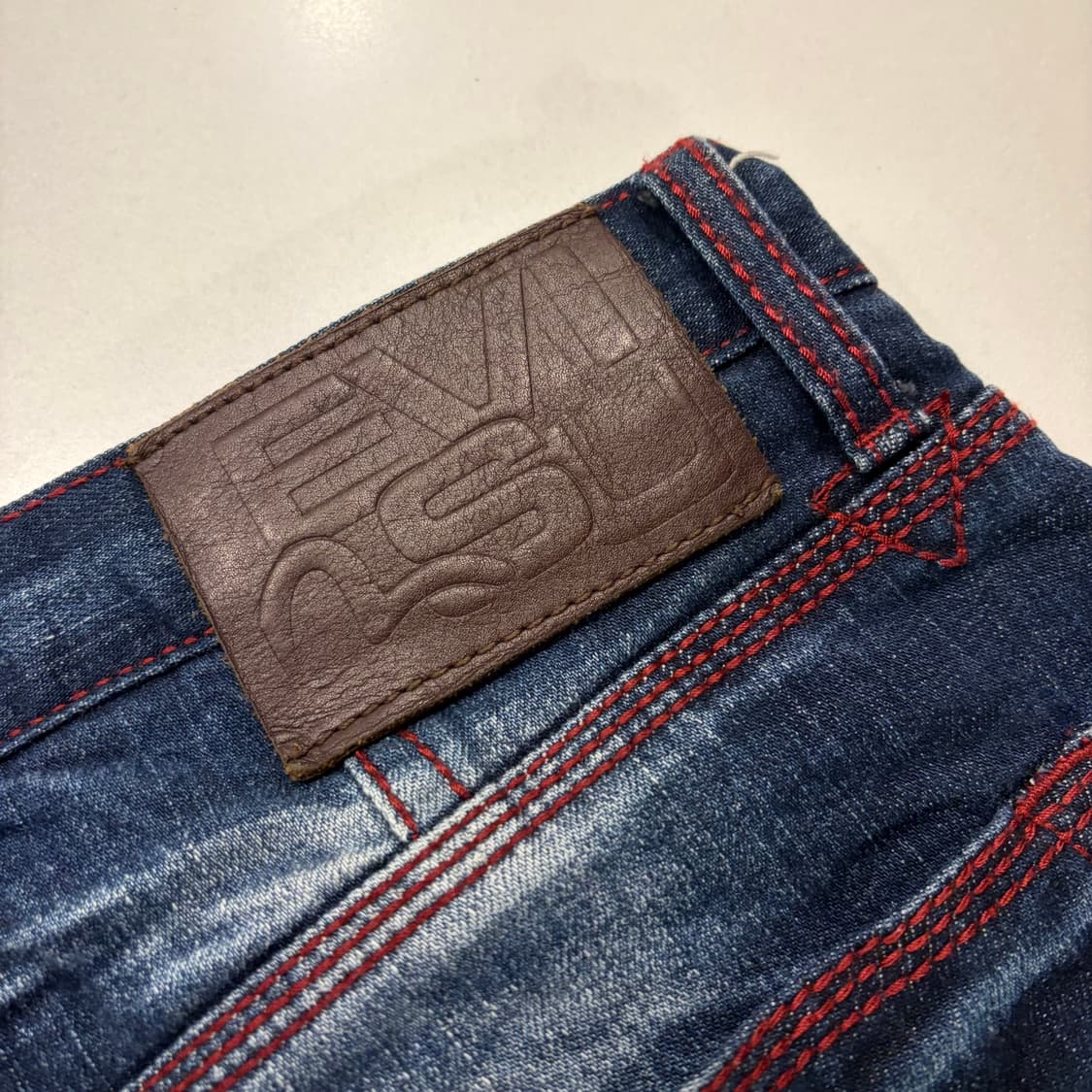 [32] 12FW 에비수 백로고 EVISU 데님 청바지 팬츠 D977 상품이미지4