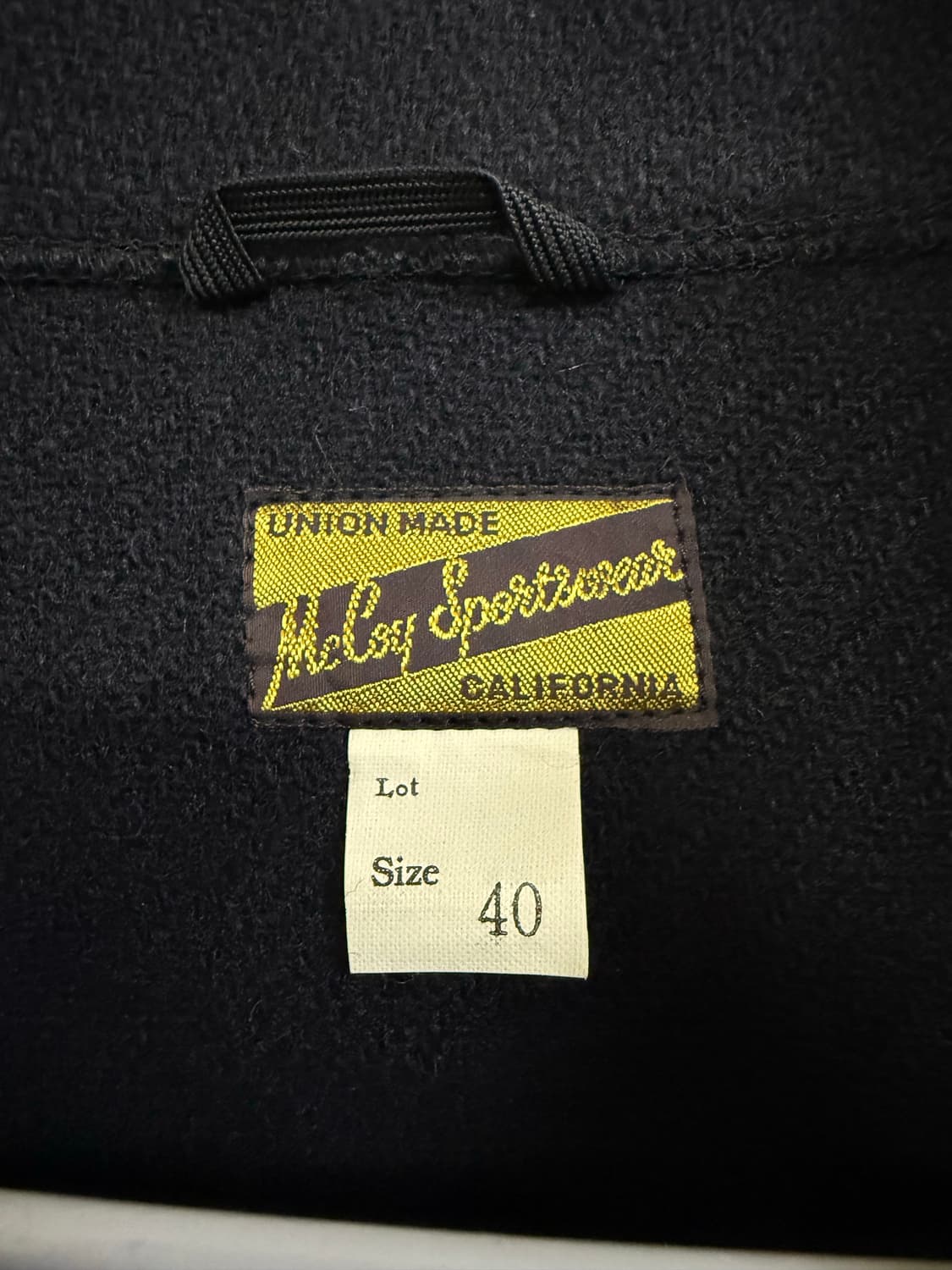 조맥코이 필드 스포츠 자켓 40사이즈 (joe mccoy) 상품이미지8