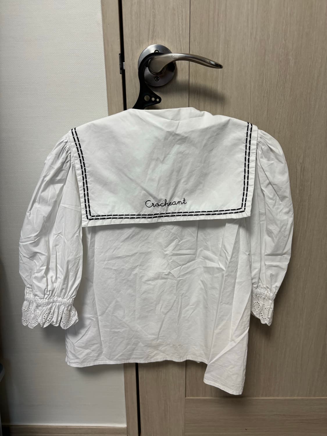 크로쉐안트 (crocheant) 세일러 블라우스 상품이미지5