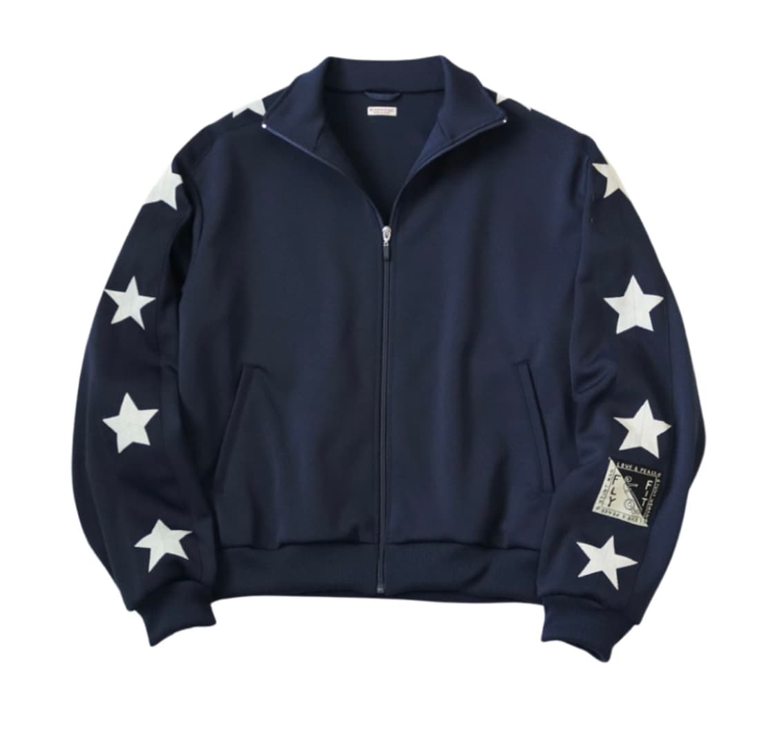 캐피탈 스무스 저지 스턴트맨 & 우먼 트랙 자켓 네이비 상품이미지1