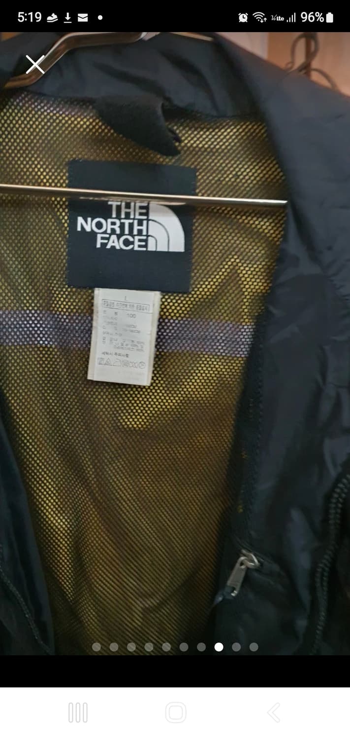 Northface 노스페이스 고어텍스 블랙 자켓 100 상품이미지2