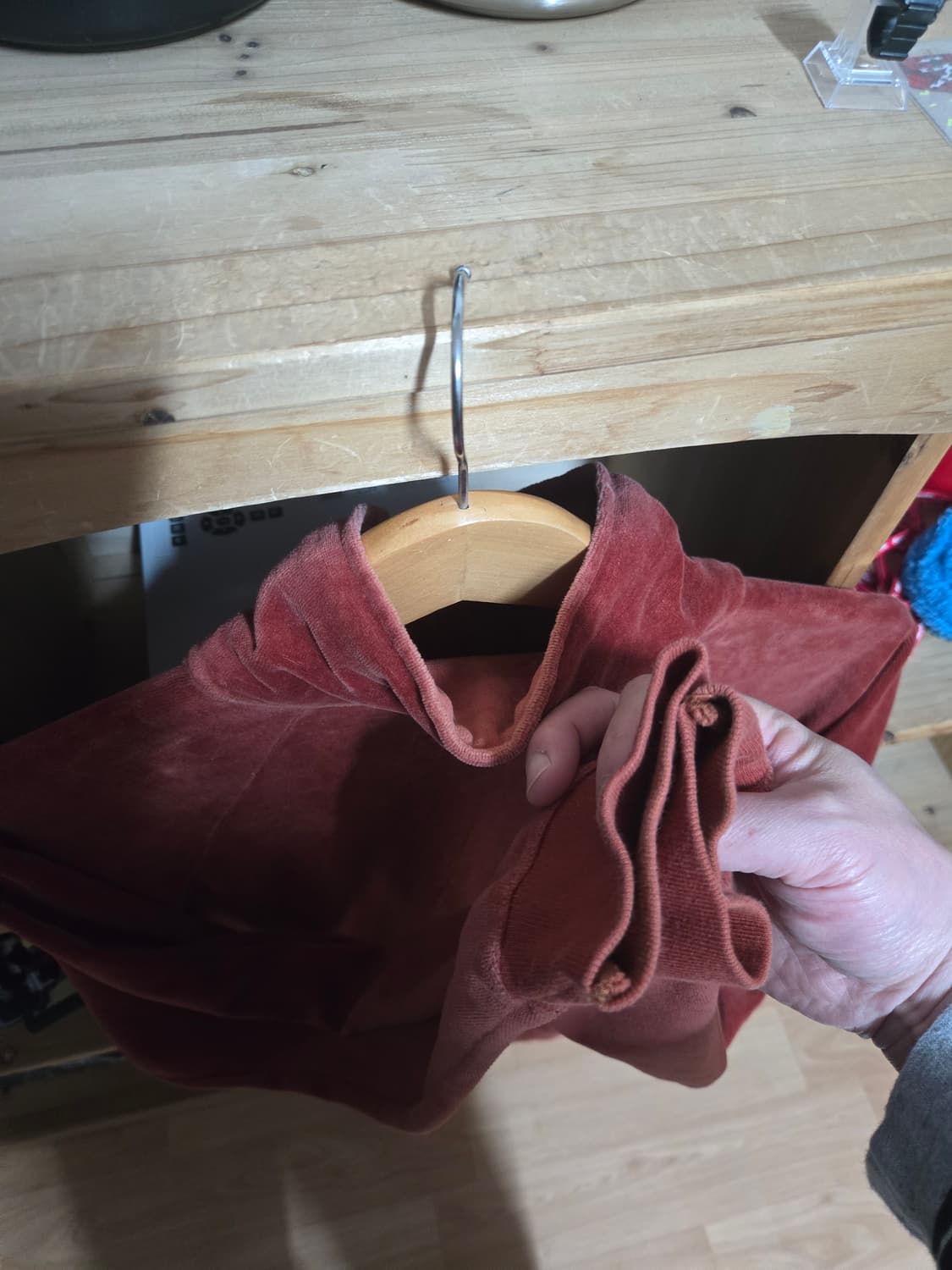 아메리칸어패럴 벨벳집업 L 95-100 상품이미지3