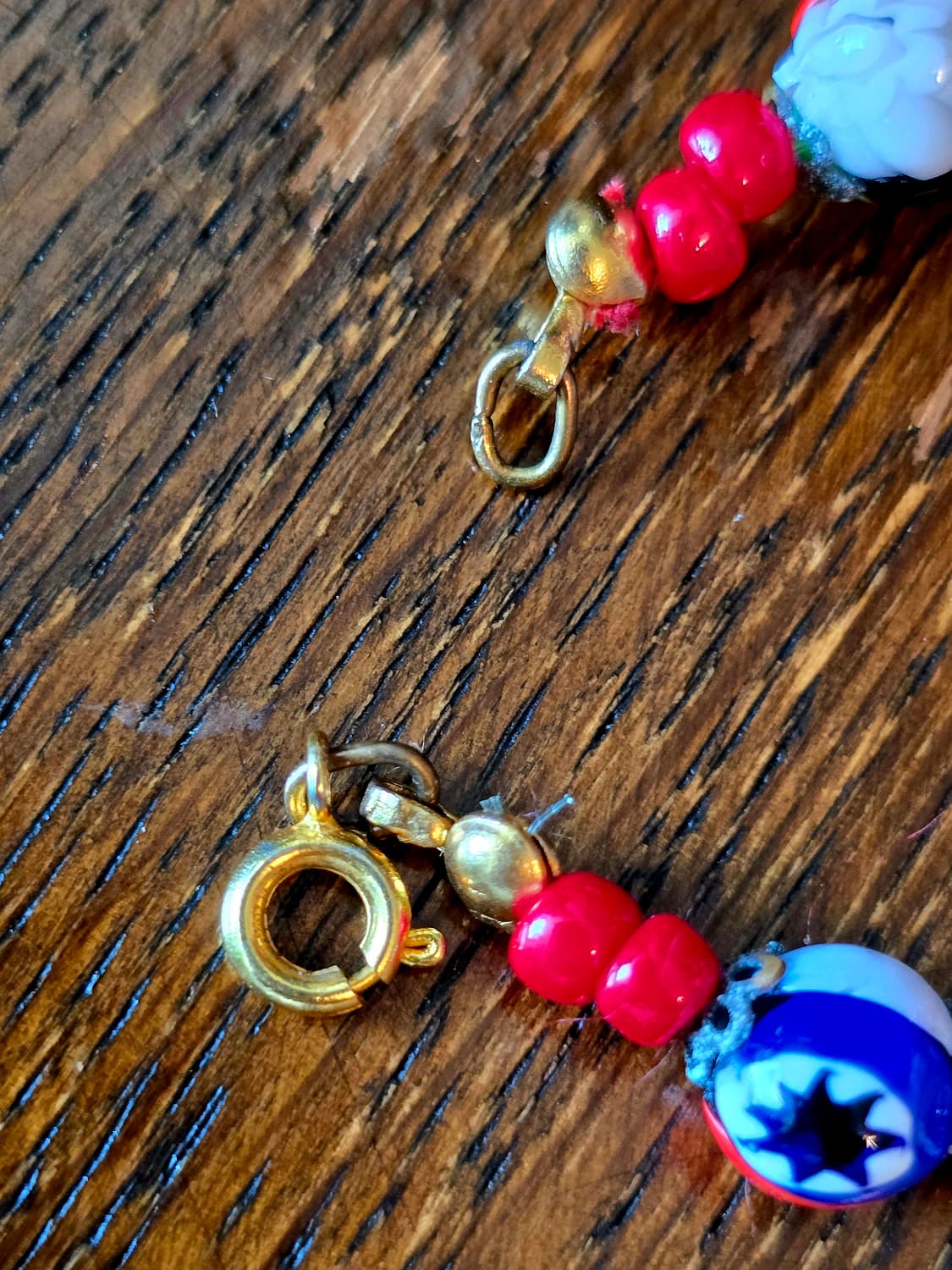 🇮🇹90's 빈티지 이탈리아 무라노 밀리피오리 글라스 팔찌 상품이미지7