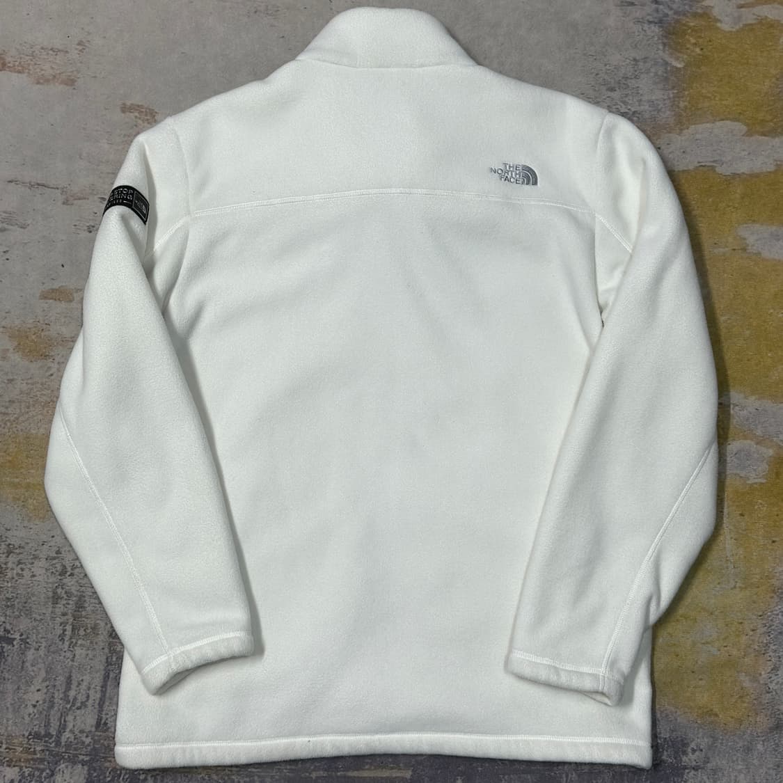 노페 화이트라벨 화이트 플리스자켓 3XL 상품이미지3