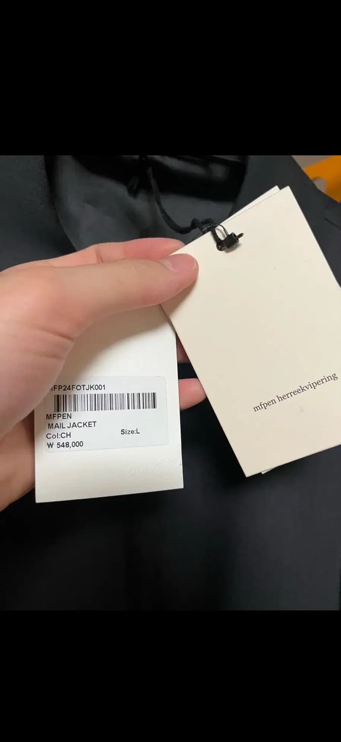 [L] mfpen mail 자켓 (차콜) 상품이미지6