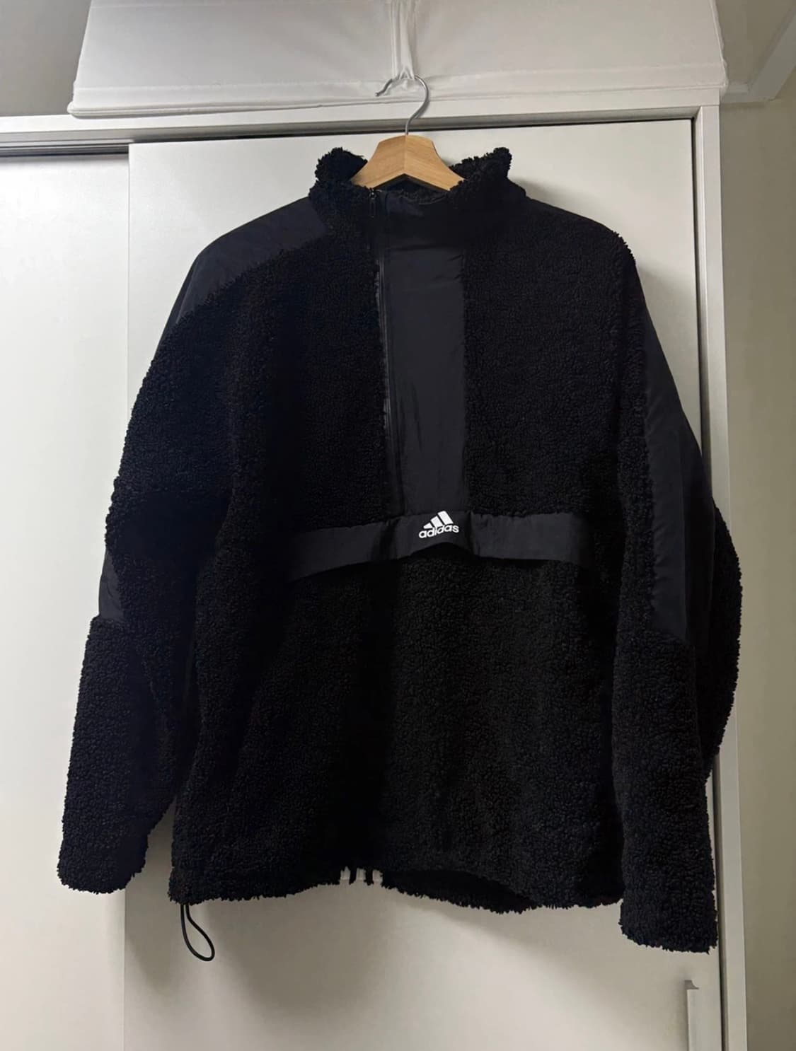 아디다스 플리스 하프집업 XL 상품이미지1