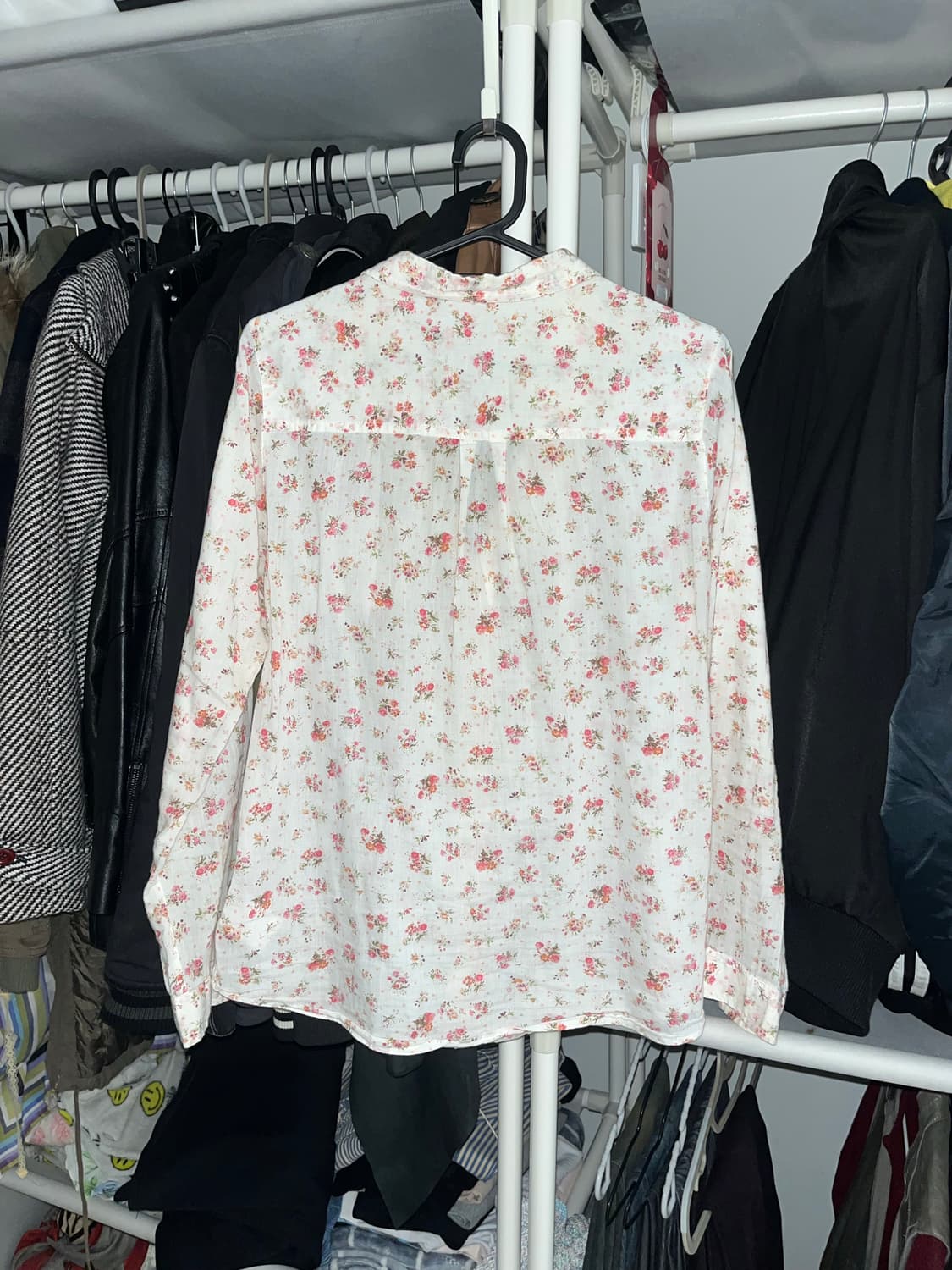 모리 플라워 잔꽃 셔츠 상품이미지2