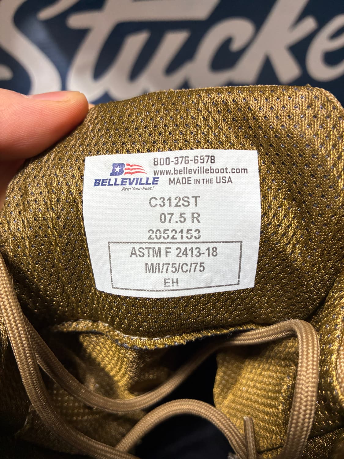 BELLEVILLE C312ST Tactical Boots 미군/ 미제/ 상품이미지6