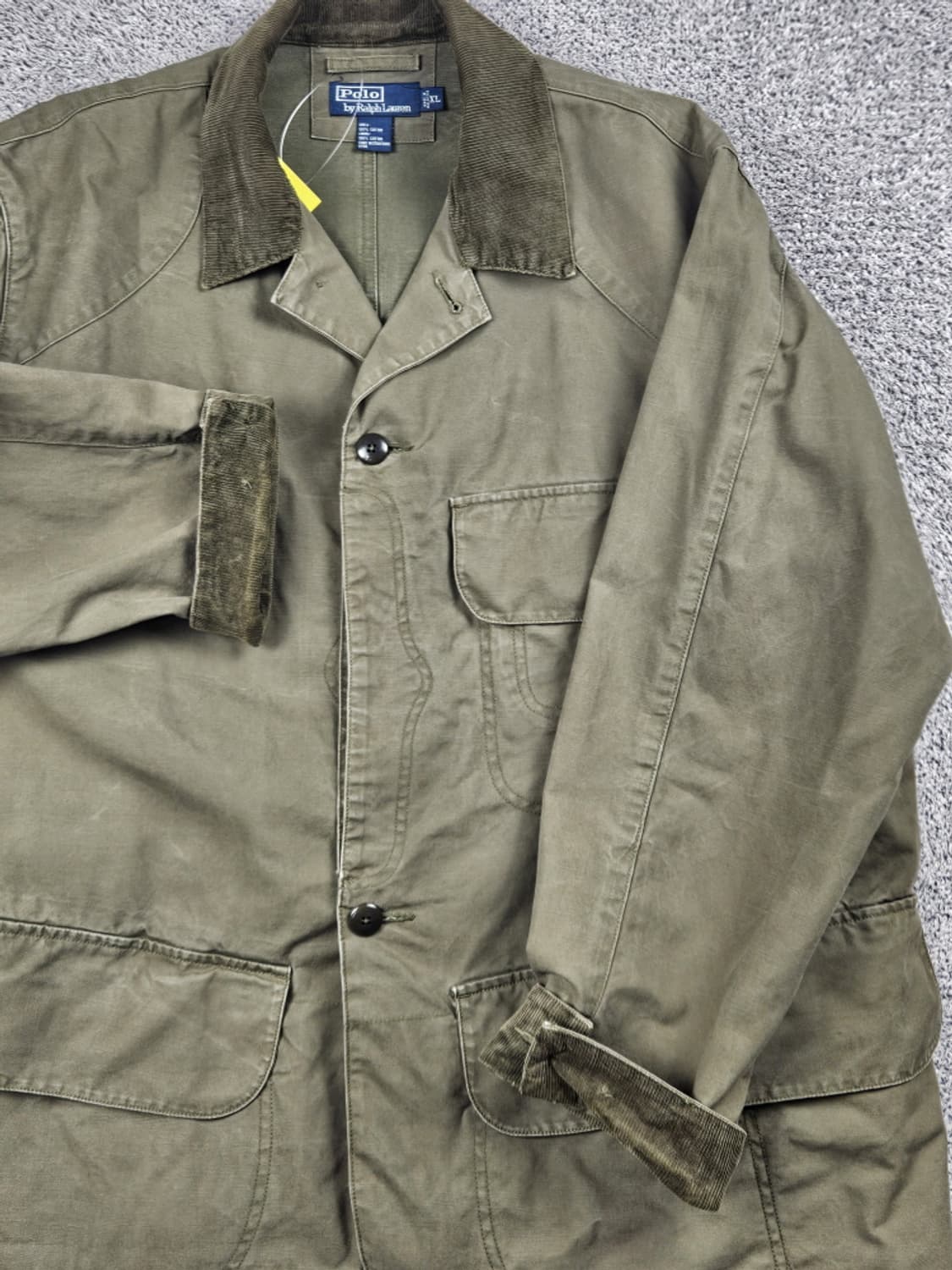 90's 폴로랄프로렌 코튼캔버스 헌팅자켓 ( XL ) / 10458 상품이미지6