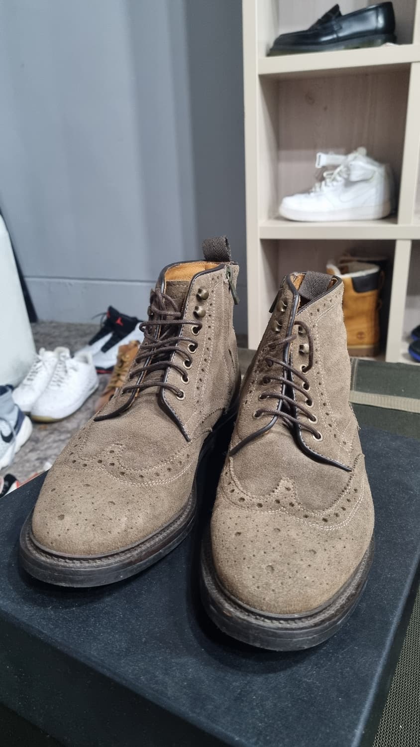 마시모두띠 스웨이드부츠 255사이즈 컨디션8/10 상품이미지1