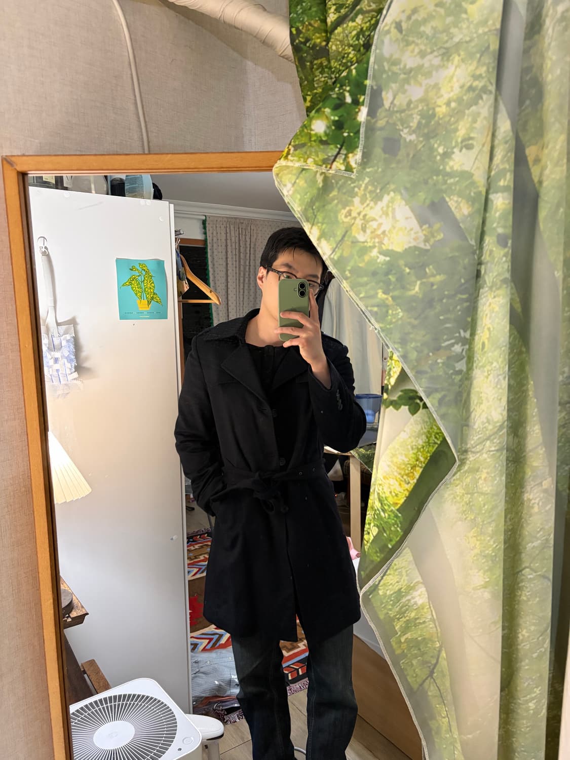 100) 캐시미어 트랜치 코트 상품이미지2