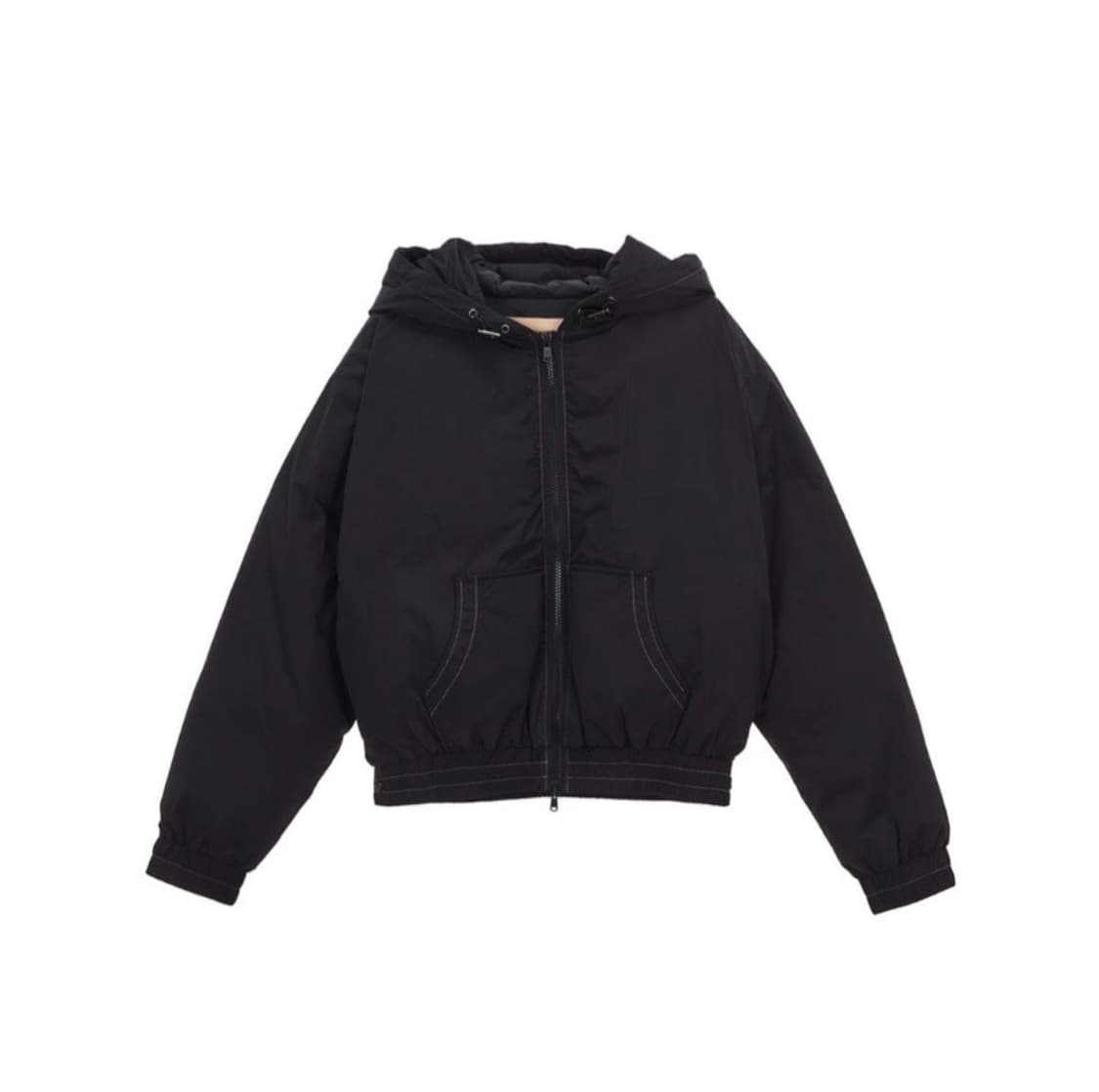 마뗑킴 크롭 후드 패딩  상품이미지2