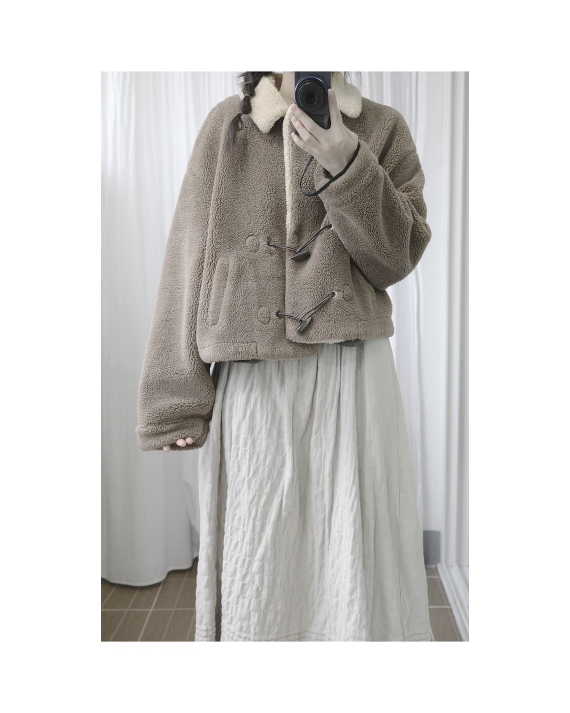 Brown bear coat 상품이미지5