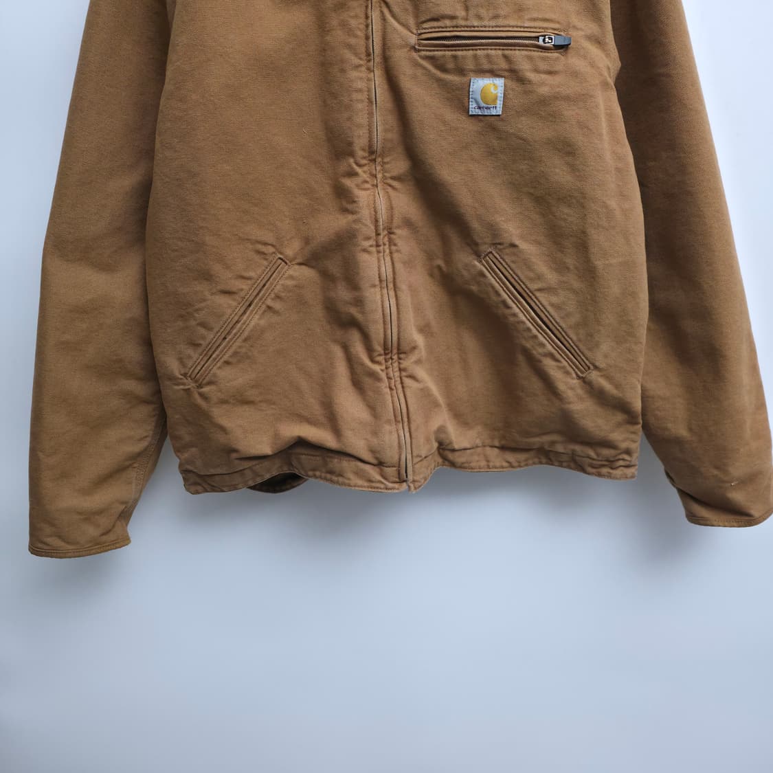 [L] 칼하트 빈티지 샌드스톤 덕 액티브 후드 자켓 상품이미지3