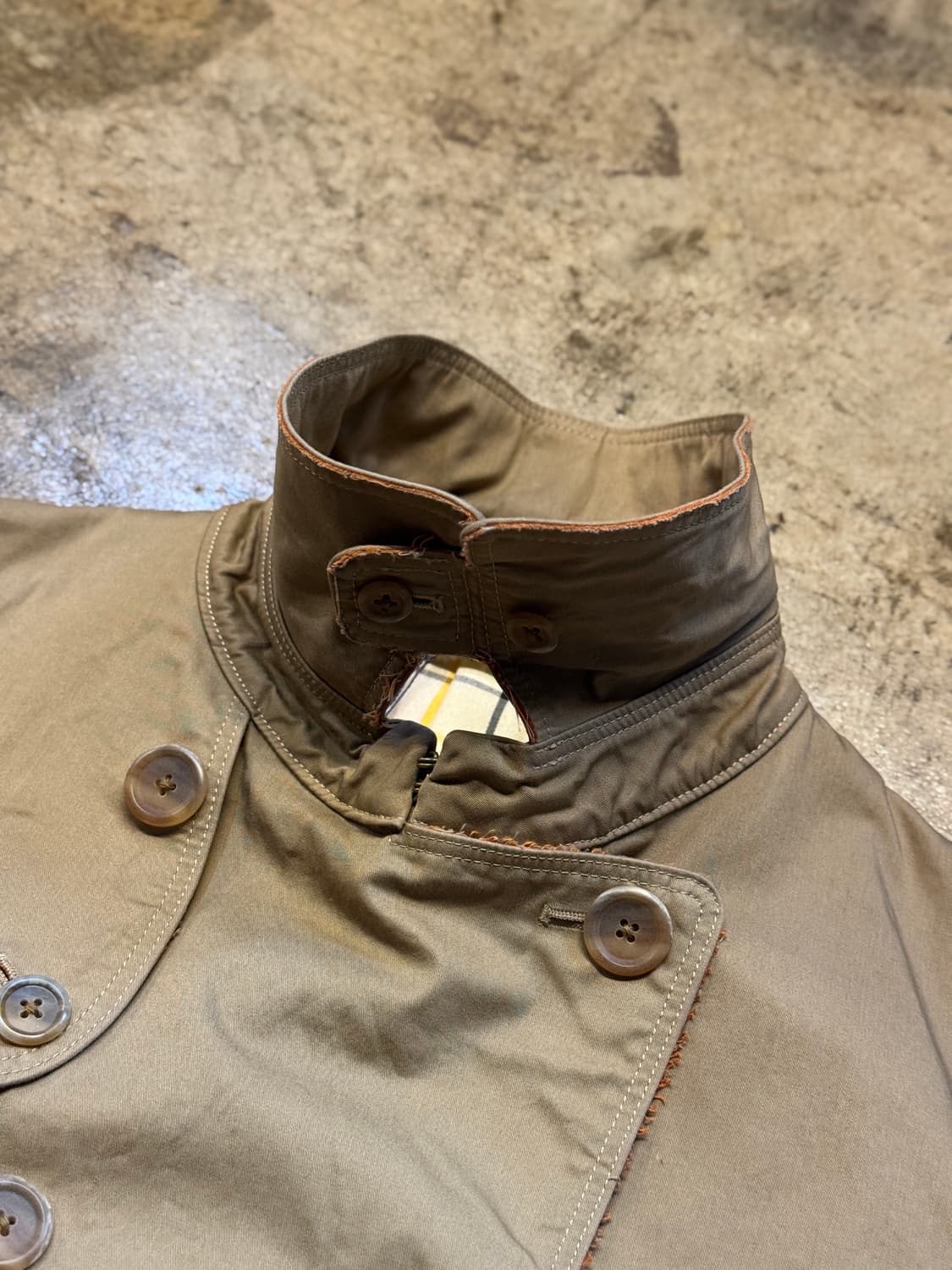 44-66 ) SOUTIENCOL Double Breasted Coat 상품이미지3