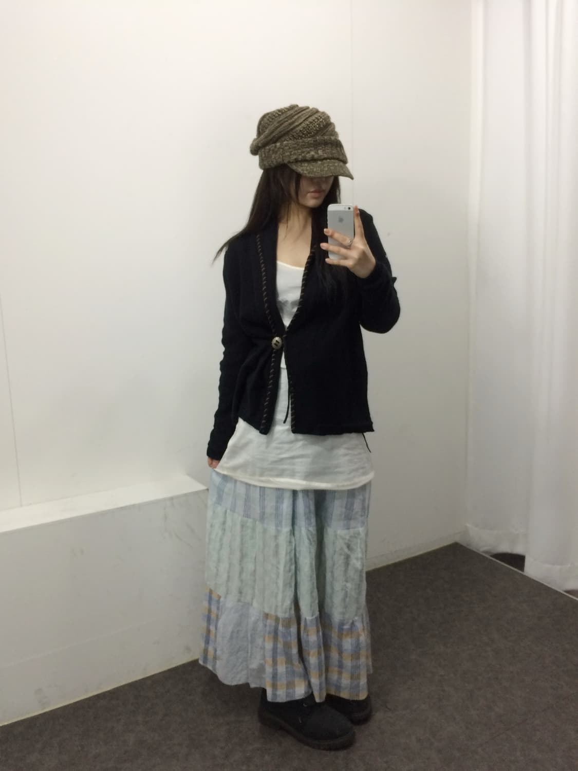 히피 스타일 사선 디테일 모리 세트 상품이미지3