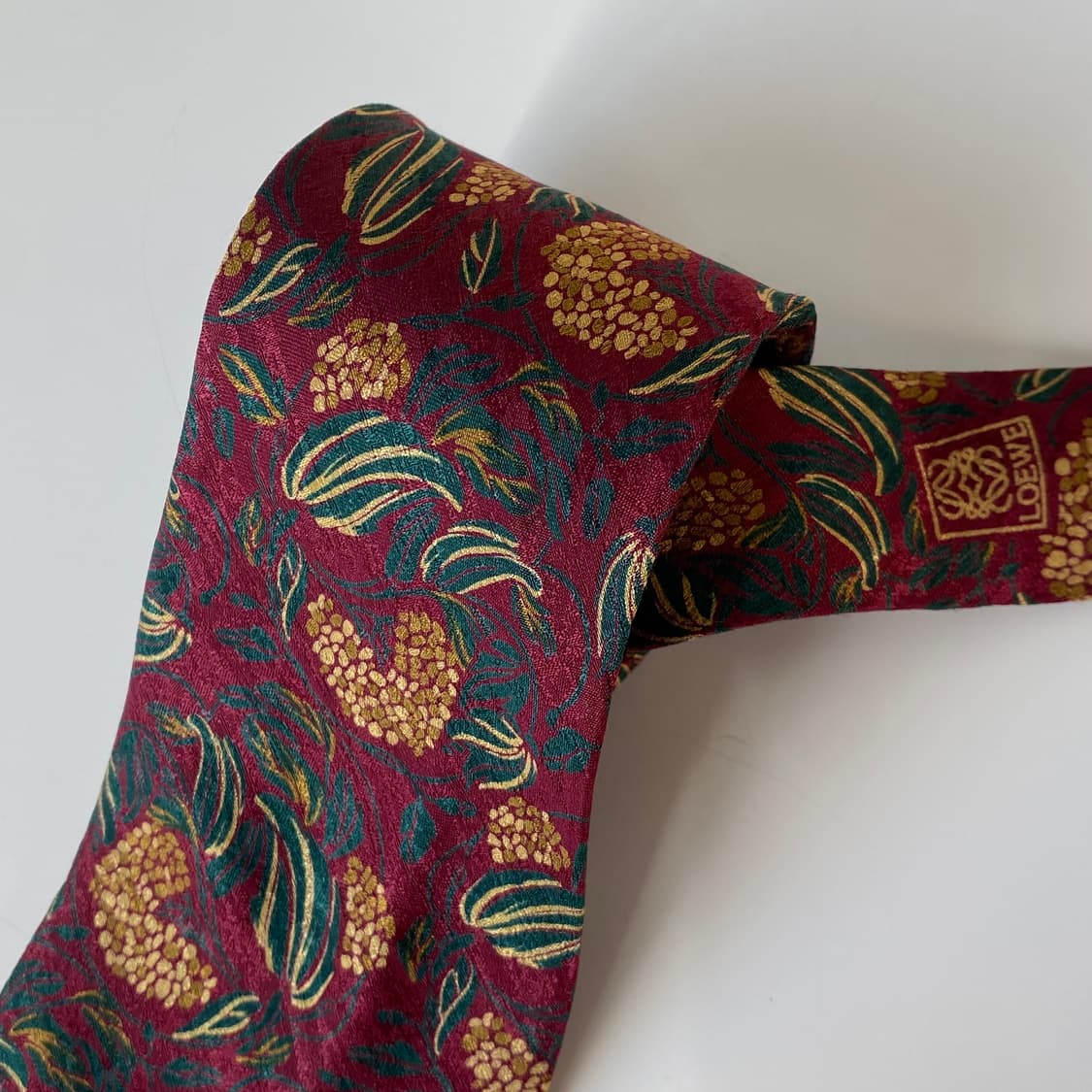 로에베(LOEWE) 정품 명품넥타이 8.7cm 상품이미지5