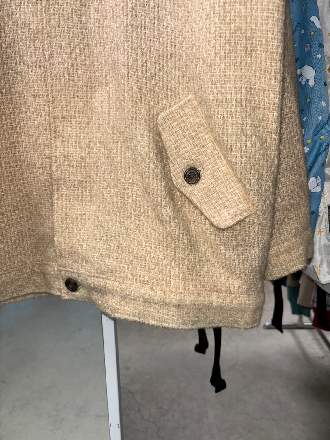 Silk road 베이지 울자켓 상품이미지6