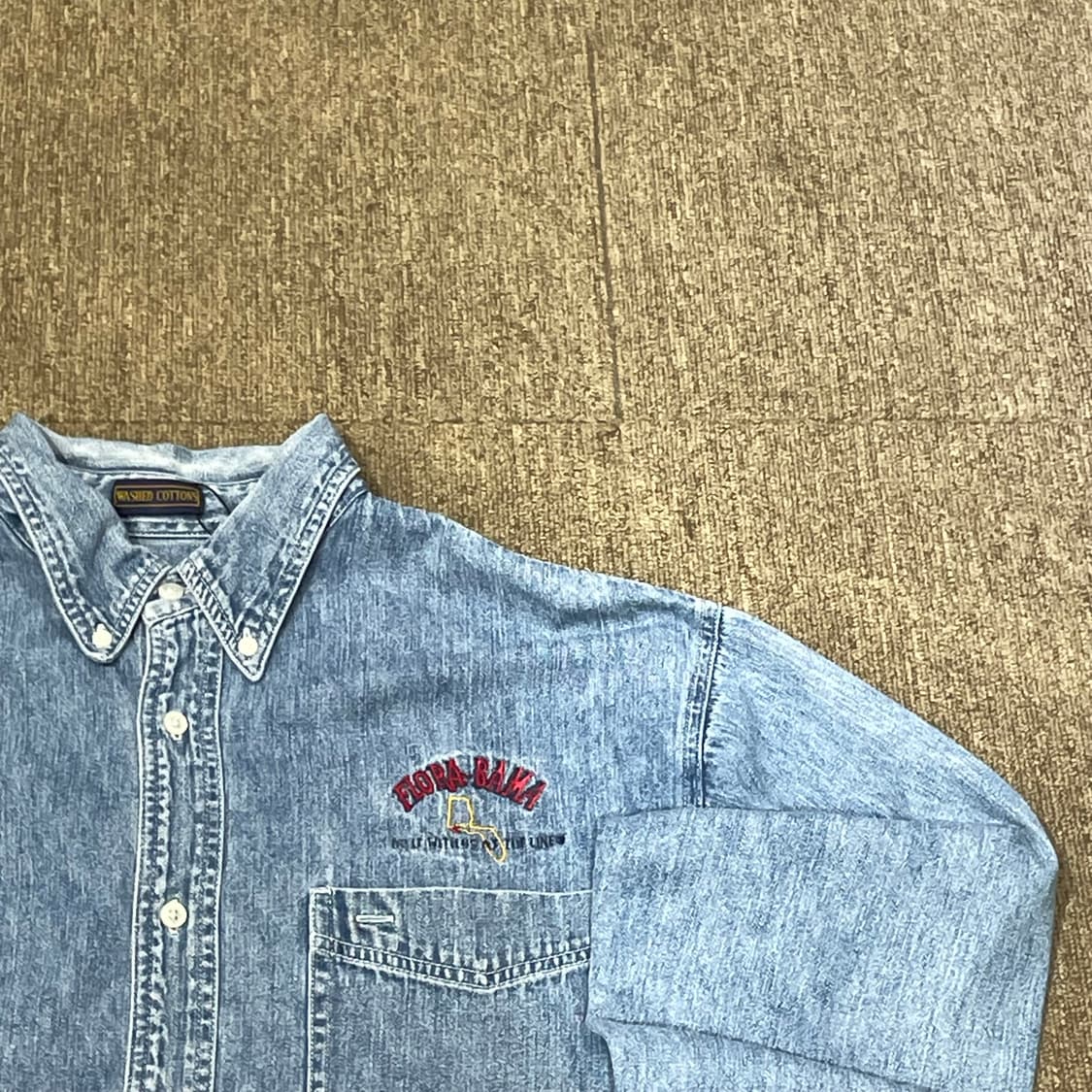 Boa Resort 보아 리조트 빈티지 데님 셔츠 상품이미지2