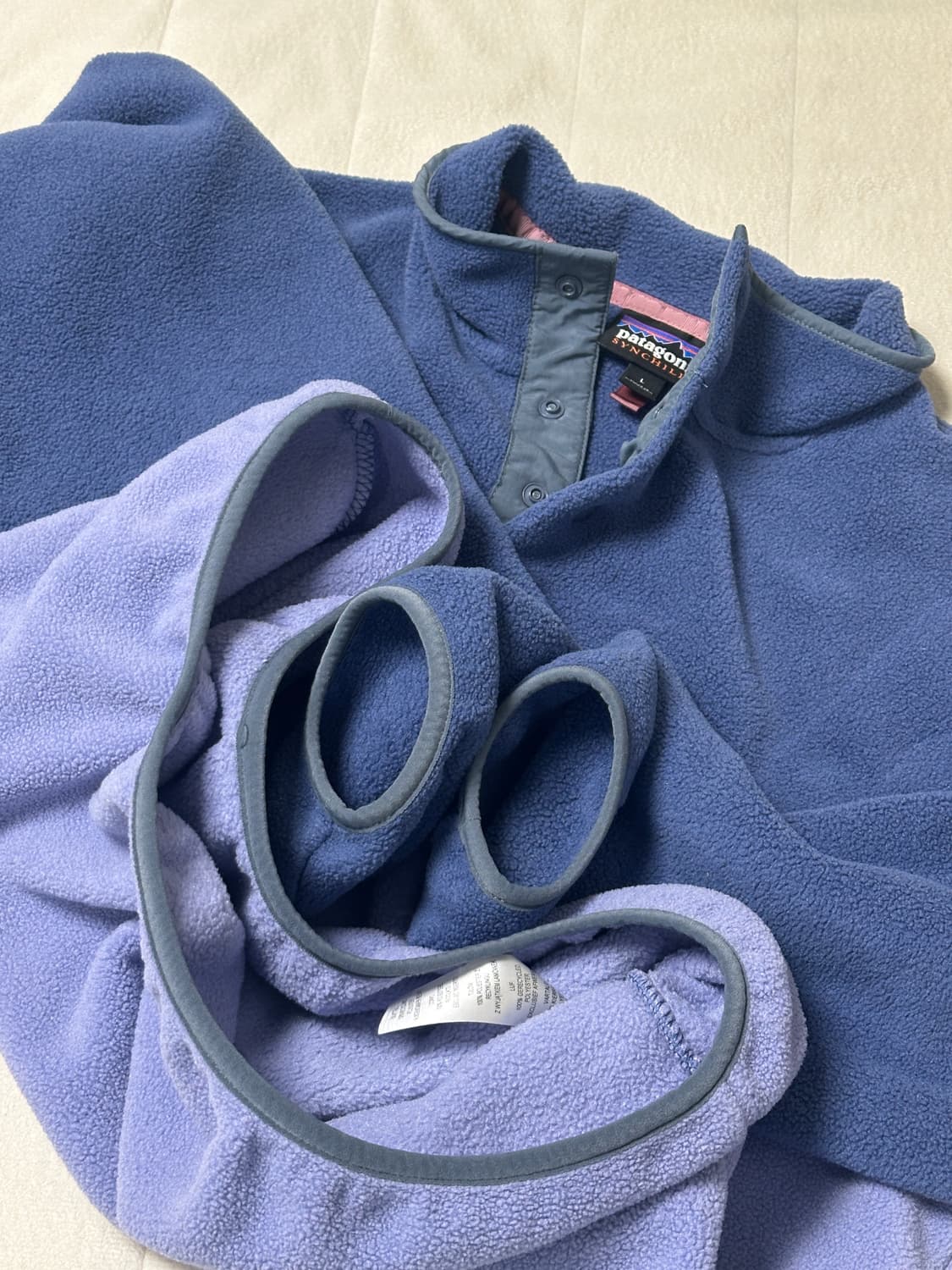 파타고니아 신칠라 연보라 커런트 블루 상품이미지7