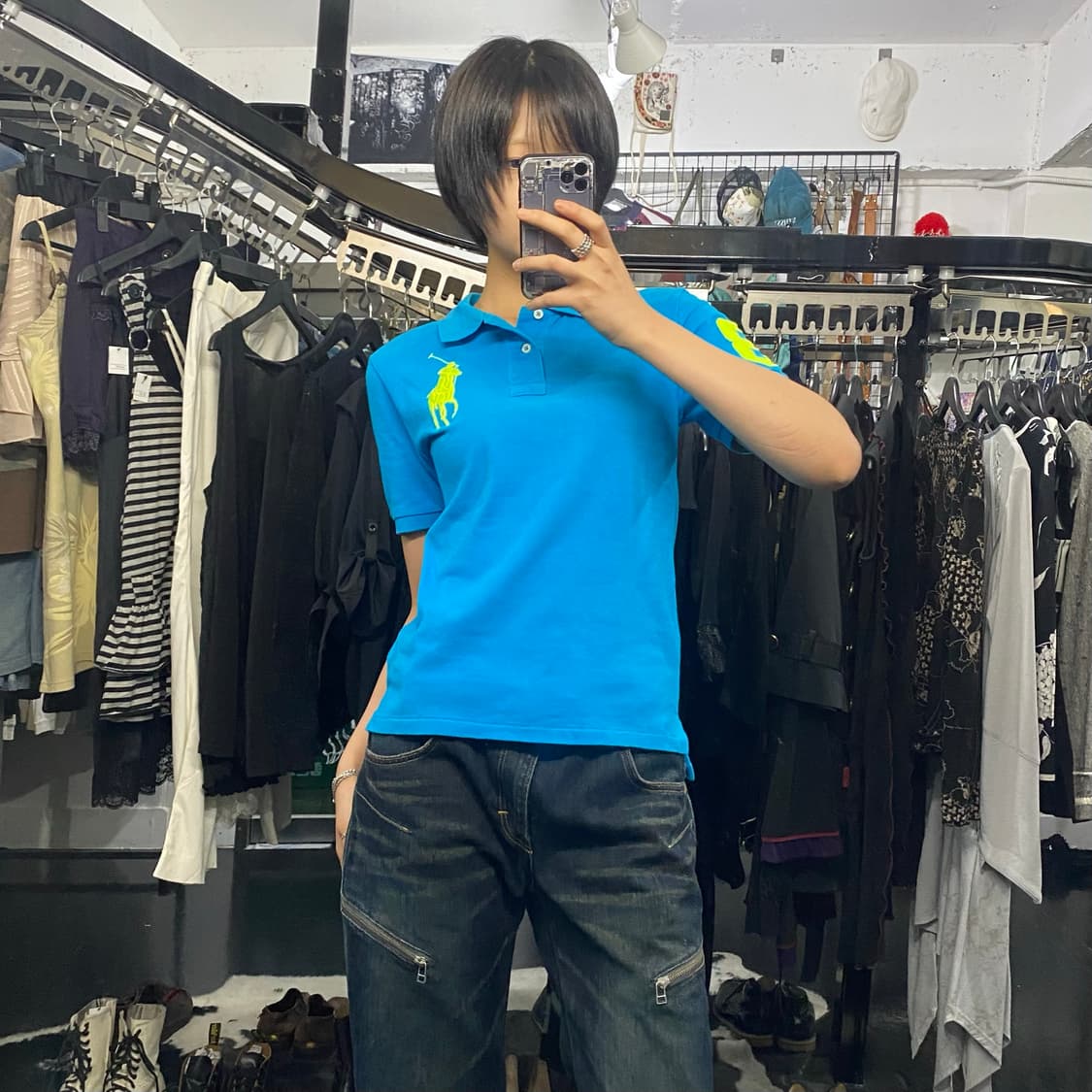 Polo Ralph Lauren 네온 빅포니 반팔 티셔츠 상품이미지8
