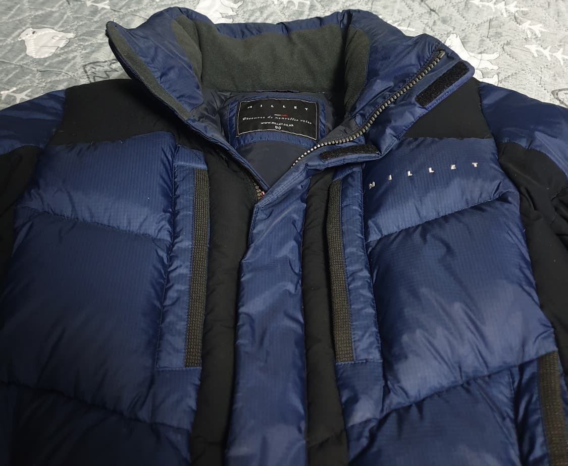 밀레 윈드 덕다운 패딩 네이비 (90) 상품이미지2