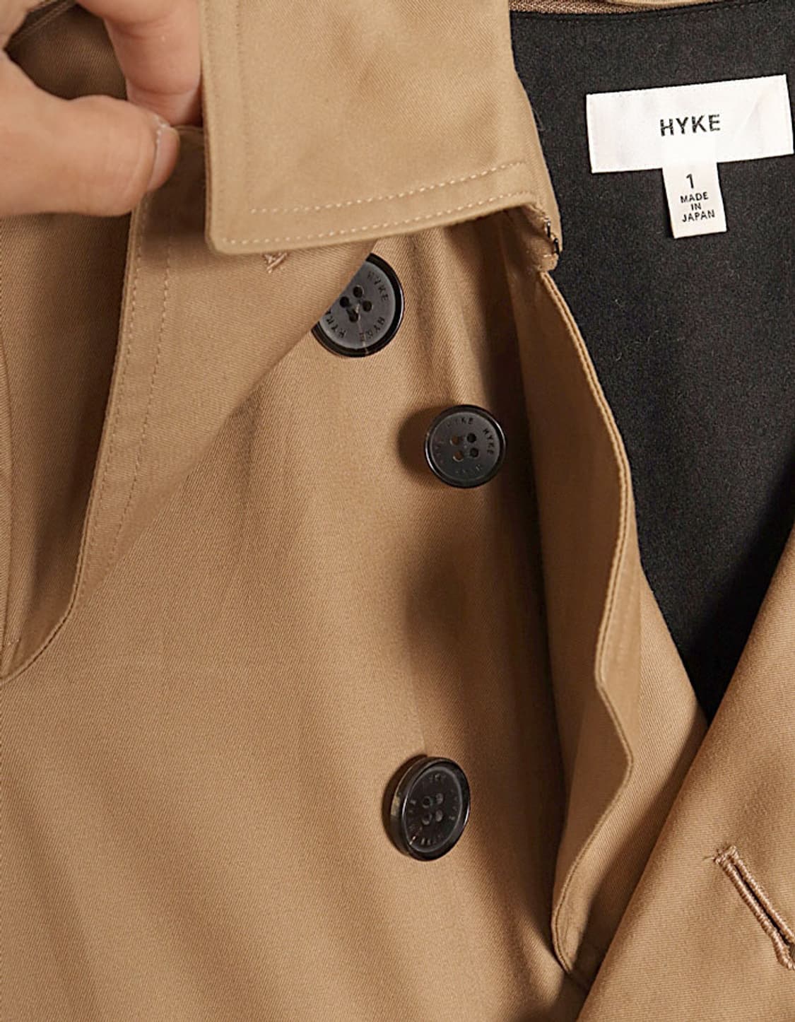 HYKE Trench Coat 상품이미지3