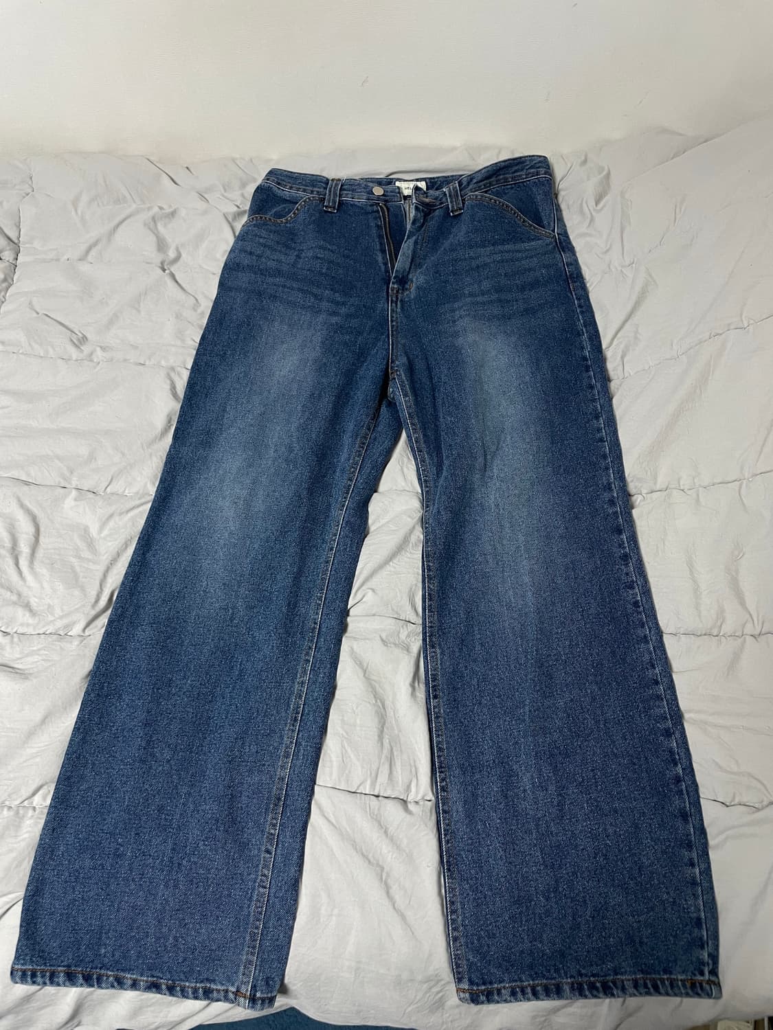 호이테 HEUTE ROCO WIDE DENIM 블루 L 상품이미지3