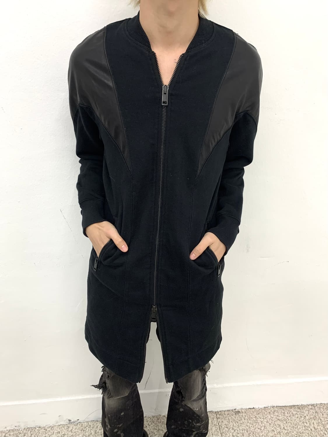 Diesel leather pattern jacket  상품이미지1