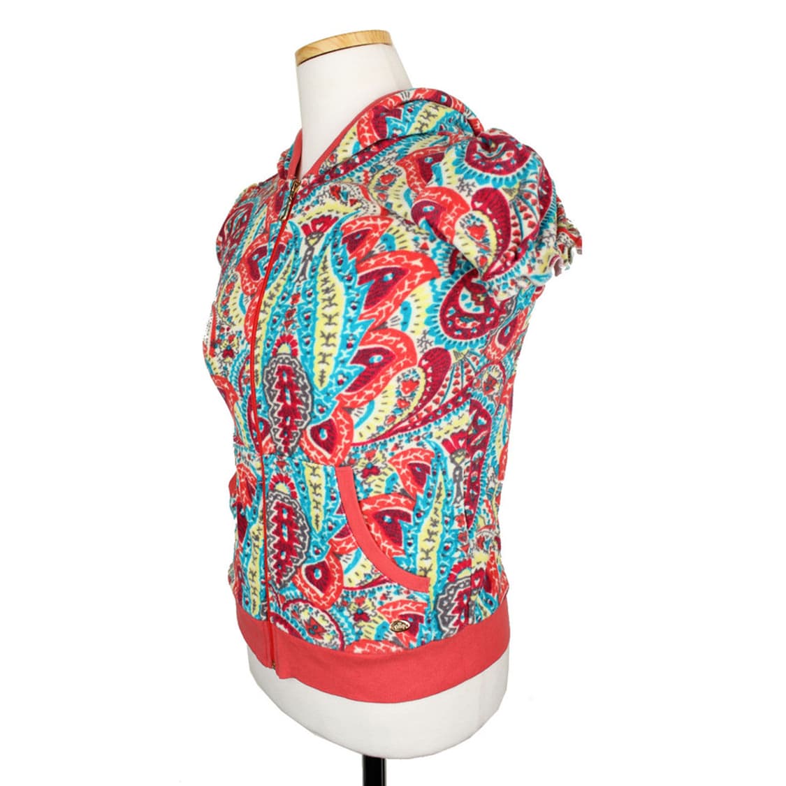 쥬시꾸뛰르 멀티프린트 집업 후드 점퍼 (66) 상품이미지2