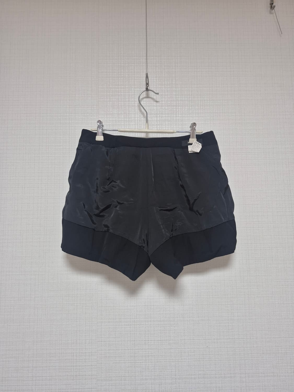 MINE 테일러드쇼츠  블랙 큐롯  상품이미지4